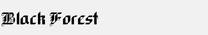 Black Forest