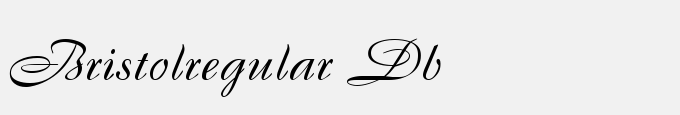 Bristol-Regular DB