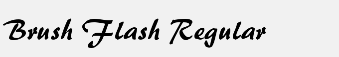 Brush Flash Regular