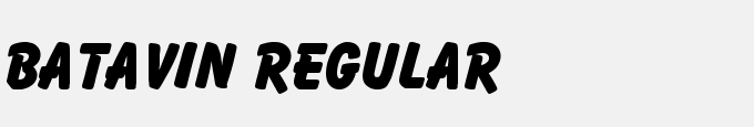 Batavin Regular