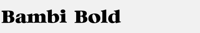 Bambi Bold