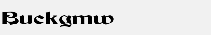Buckgmw