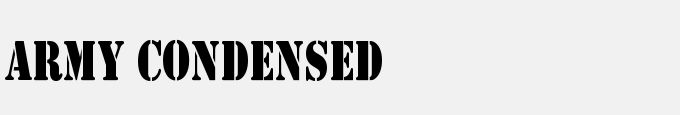 Army Condensed