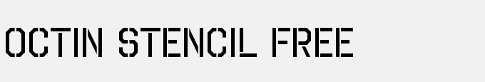 Octin Stencil Free