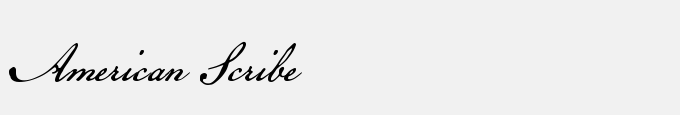American Scribe