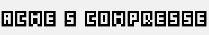 Acme 5 Compressed Caps Outline