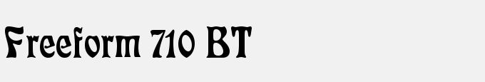 Freeform 710 BT