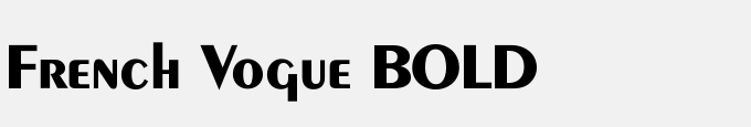 French Vogue BOLD