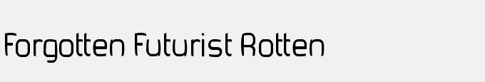Forgotten Futurist Rotten