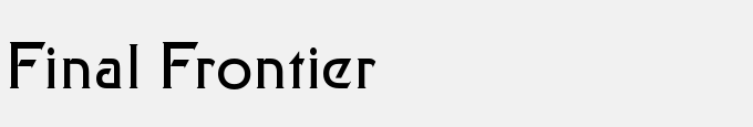 Final Frontier