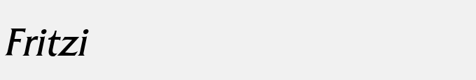 Fritz Italic