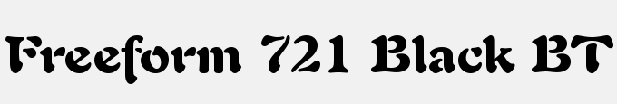 Freeform 721 Black BT