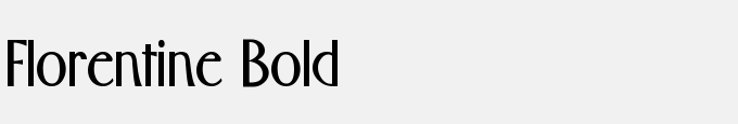 Florentine Bold