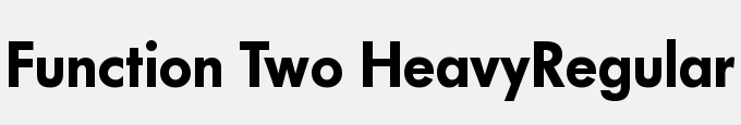 Function Two Heavy-Regular