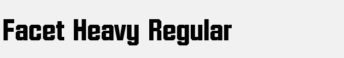 Facet Heavy Regular