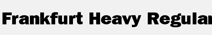 Frankfurt Heavy Regular