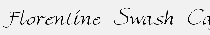 Florentine Swash Caps Regular