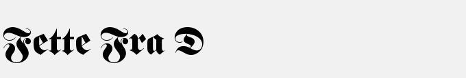Fette Fra D
