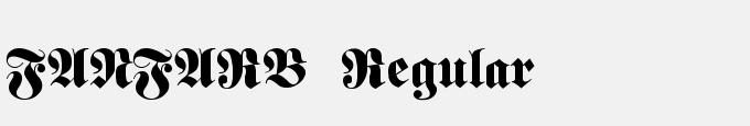 FANFARB Regular