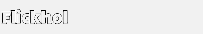 Flick Bold Hollow