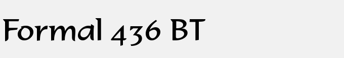 Formal 436 BT