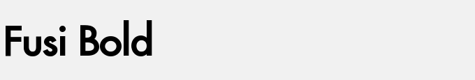 Fusi Bold