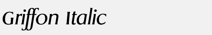 Griffon Italic