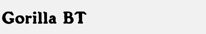 Gorilla BT