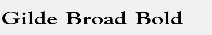 Gilde Broad Bold