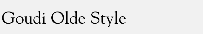 Goudi Olde Style
