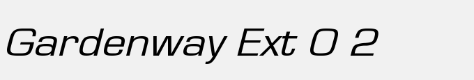 Gardenway Ext O 2
