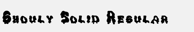 Ghouly Solid Regular