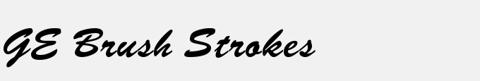 GE Brush Strokes