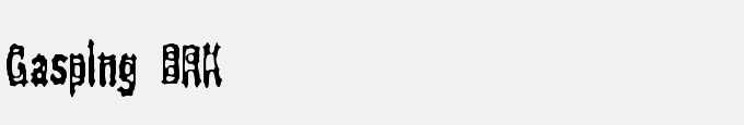 Gasping BRK