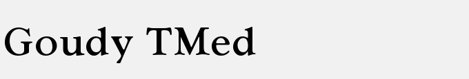 Goudy TMed
