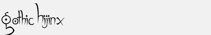 Gothic Hijinx