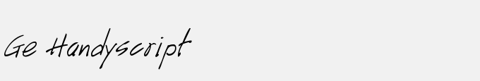 Ge Handyscript