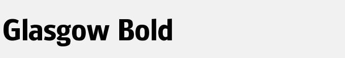 Glasgow Bold
