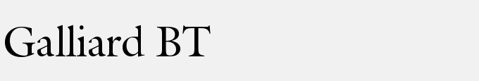 Galliard BT