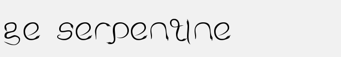 GE Serpentine