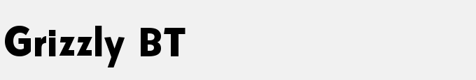 Grizzly BT
