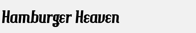 Hamburger Heaven