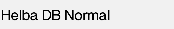 Helba DB Normal