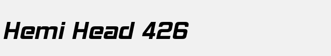 Hemi Head 426
