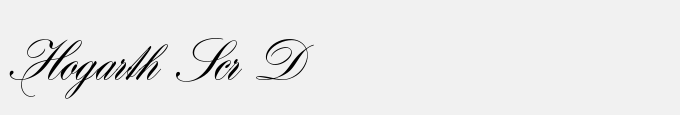 Hogarth Scr D