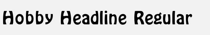 Hobby Headline Regular