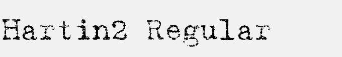 Hartin2 Regular