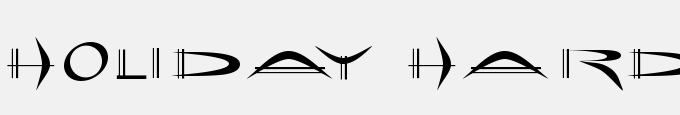 Holiday Hardcore Bold