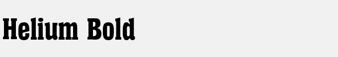 Helium Bold