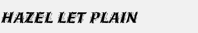 Hazel LET Plain